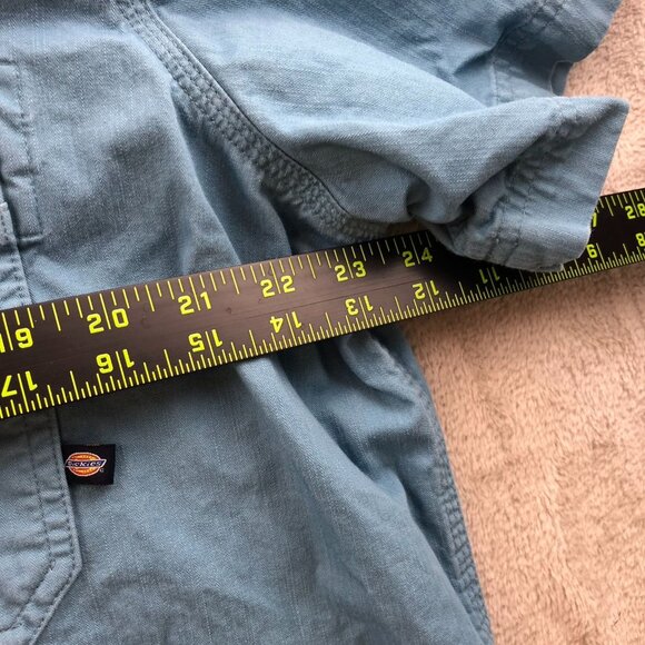 Vintage Dickies Mens Work Shirt XL Lot of Two Short Sleeve Button Up Workwear - Picture 7 of 16